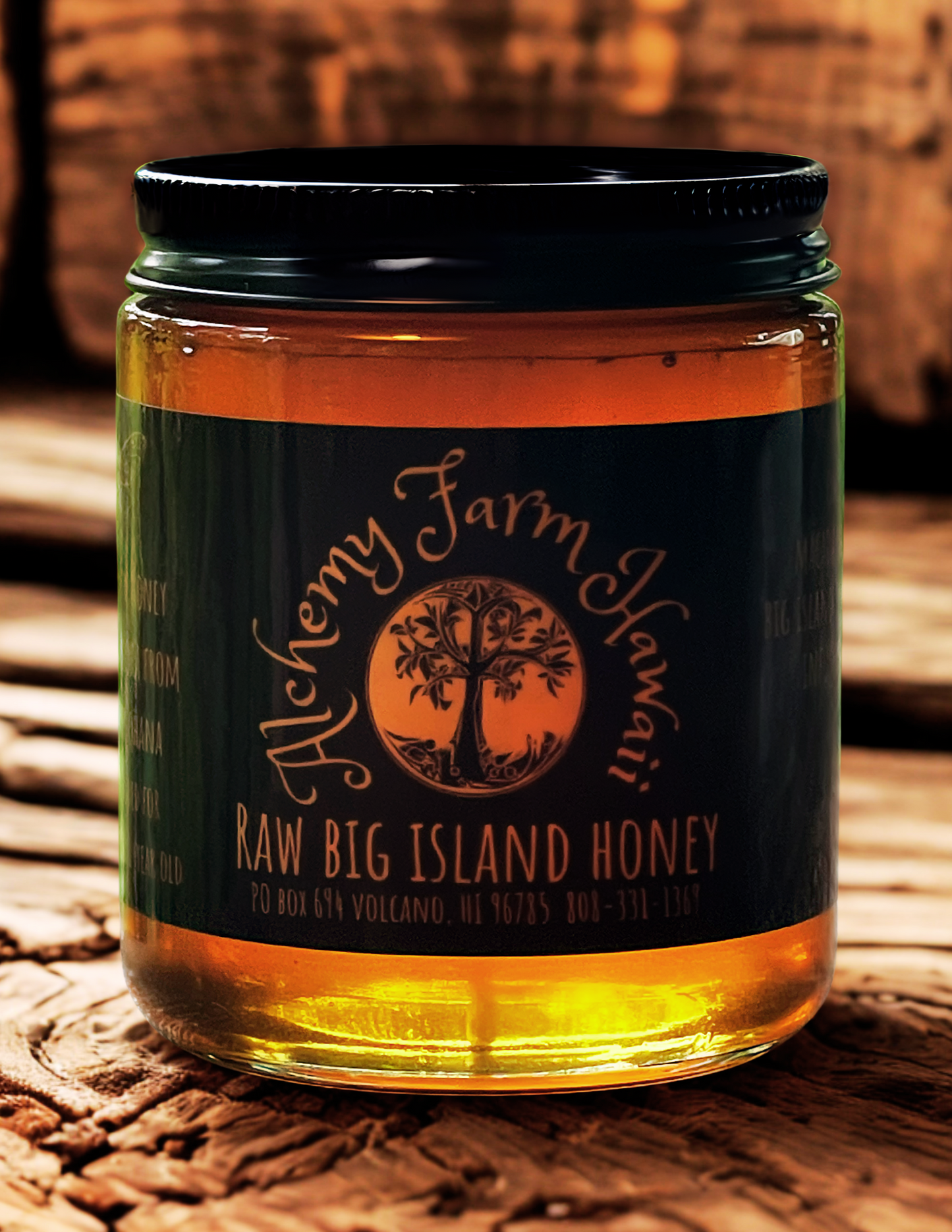 Raw Big Island Blossom Honey 12oz