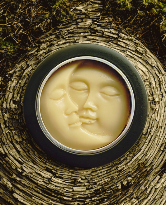 Sculpted Beeswax Lotion Bar