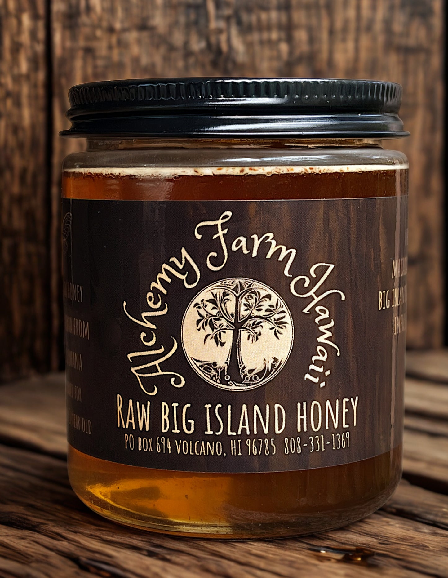 Raw Hawaiian Chili Pepper Honey 12oz