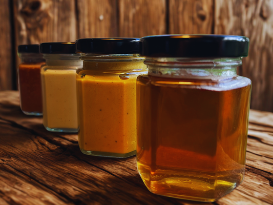 Raw Hawaiian Honey Flight (4-3.5oz jars)