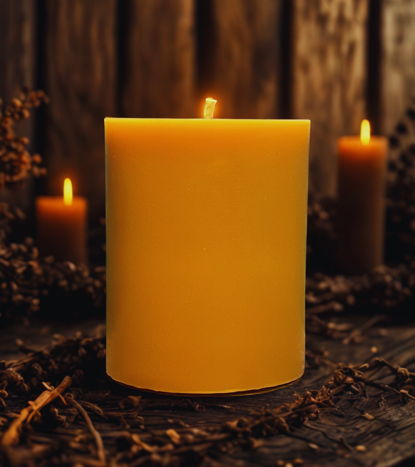 Pillar Beeswax Candle