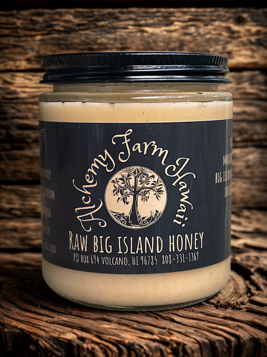 Raw Hawaiian Whipped Vanilla Bean Honey 11.5oz